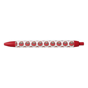 Stylo Noir Toulouse en capuche rouge