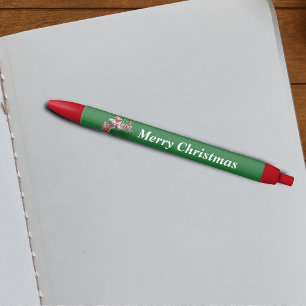 Stylo Noir Train vintage Santa Claus Pepperment Candy