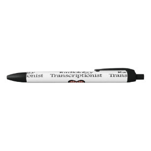 Stylo Noir Transcriptionist RGH de radiologie