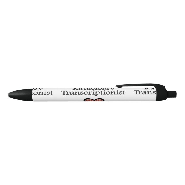 Stylo Noir Transcriptionist RGH de radiologie (Haut)