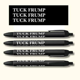 Stylo Noir TUCK FRUMP en noir