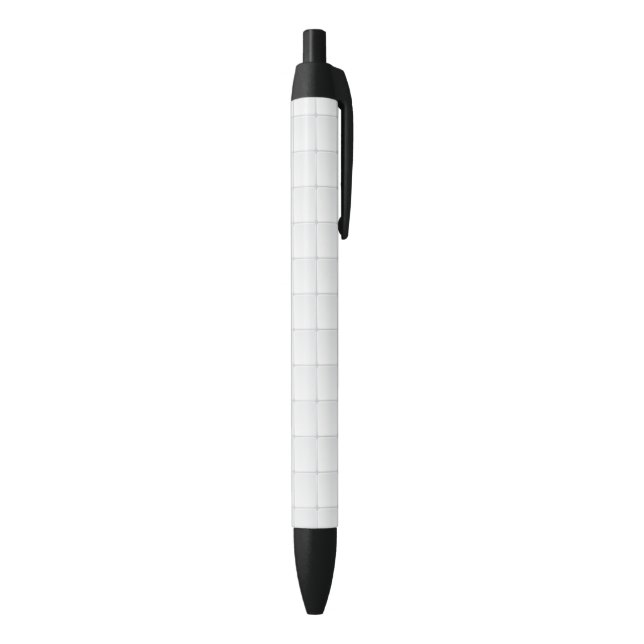 Stylo Noir Tuile blanche (Bas (Vertical))