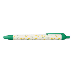 Stylo Noir Tulipes