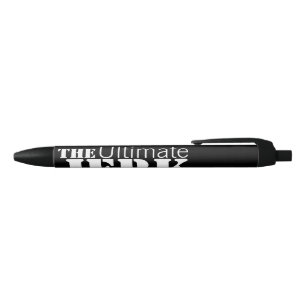 Stylo Noir Ultime Jerk Humoristique