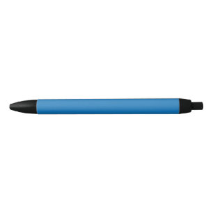 Stylo Noir Un carré bleu encadré d'une bordure blanche,