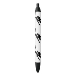 Stylo Noir Utilisé pour être une danse de ligne