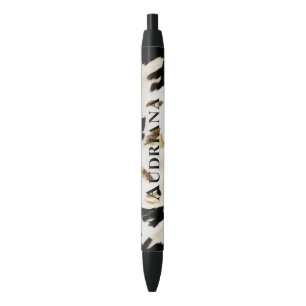 Stylo Noir Vachette noire blanche sud-ouest