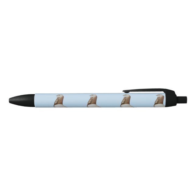 Stylo Noir Valencienne Figurita Pigeon (Haut)
