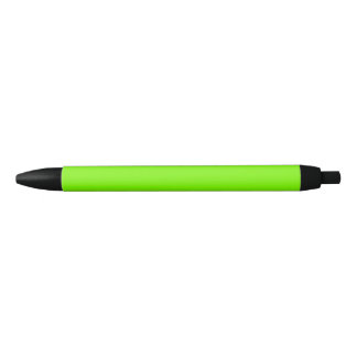 Stylo Noir Vert pelouse couleur uni