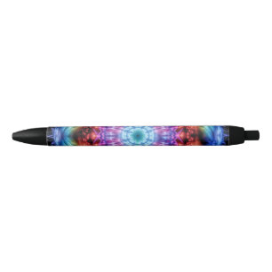 Stylo Noir Vibrant Tie Dye Kaleidoscope Rainbow Mandala