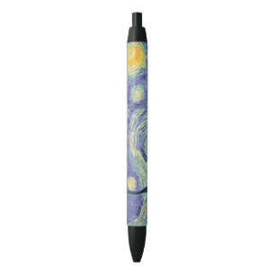 Stylo Noir Vincent Van Gogh/ La Nuit étoilée