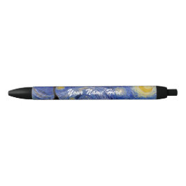 Stylo Noir Vincent Van Gogh - La nuit étoilée