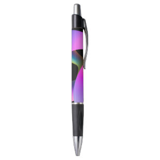 Stylo noir violet qui saute aux yeux