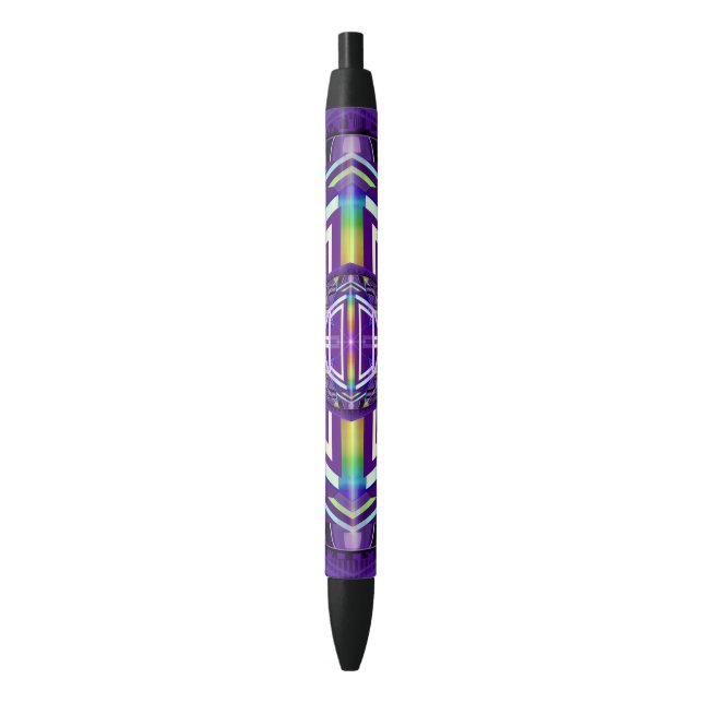 Stylo Noir Violet W3 (devant Vertical)
