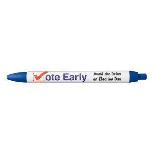 Stylo Noir Vote anticipé
