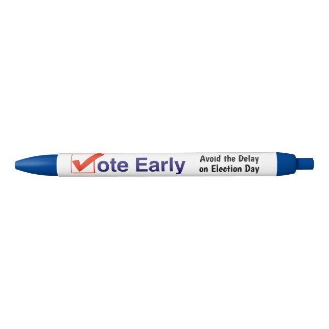 Stylo Noir Vote anticipé (Devant)