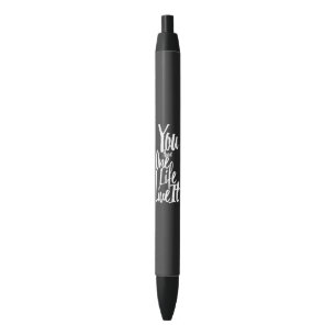 Stylo Noir Vous avez seulement l'une vie vivante il