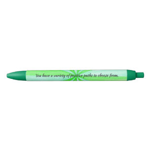 Stylo Noir Vous avez une série de chemins positifs pour