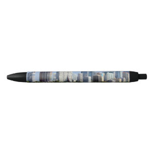 Stylo Noir Vue d'horizon de Miami