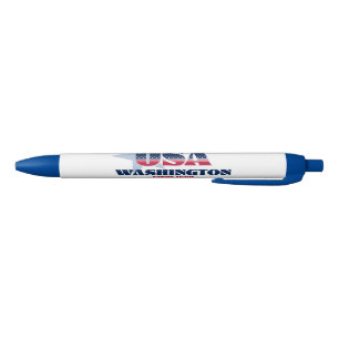 Stylo Noir Washington et American Icon Pen
