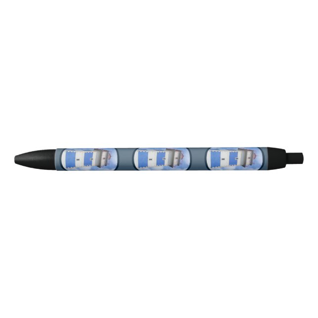 Stylo Noir Watercolor lighthouse (Devant)