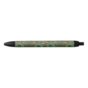 Stylo Noir William Morris Peacock Dragon Fond d'écran