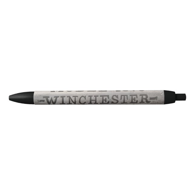 Stylo Noir Winchester M1873 Rifle  (Devant)