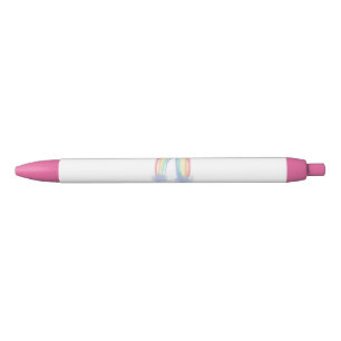 Stylo Noir You are my sunshine watercolor painted rainbow