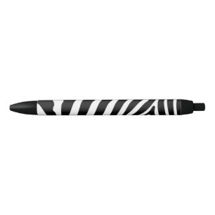 Stylo noir - Zebra Print - Encre noire