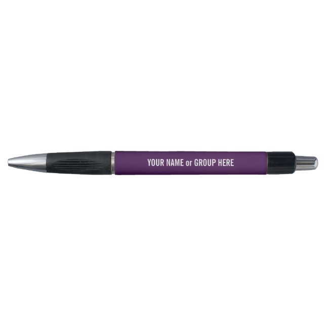 Stylo Nom de groupe personnalisé et promotion du texte (Devant)