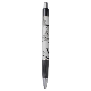 Stylo Notes de musique sur argent