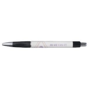 Stylo Nouvel âge spirituel et métaphysique Violet