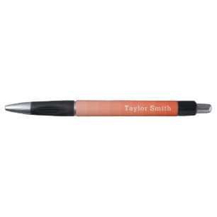 Stylo Orange Rouge Tons horizontaux Jeunes