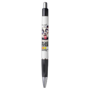 Stylo Ours de panda d'art sarcastique