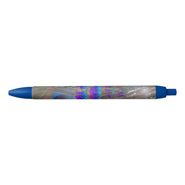 Stylo Pacock Fiers Plumes de Graduation (Devant)