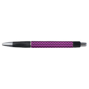 Stylo Paillettes Zig Zag Violet