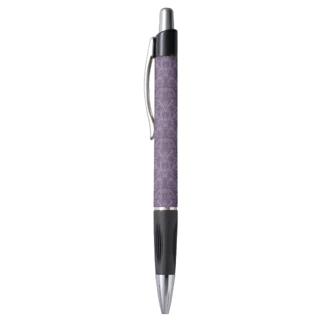 Stylo Papier peint pourpre de luxe (Haut (Vertical))