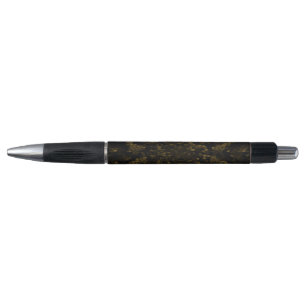 Stylo Papillon en verre d'olive