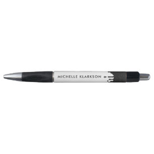 Stylo Parties scintillant de nom du monogramme personnal