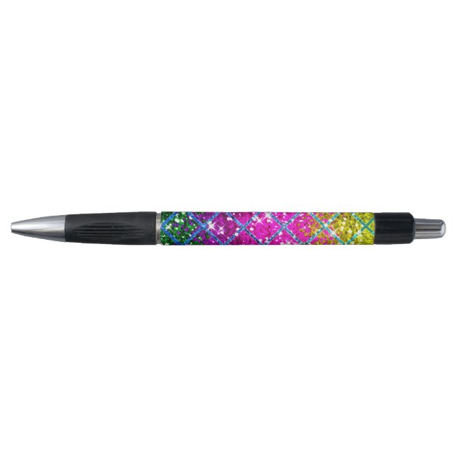 Stylo Parties scintillant pourpre Snakeskin (Devant)
