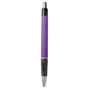 Stylo Parties scintillant violette, Étincelle, Arrière -