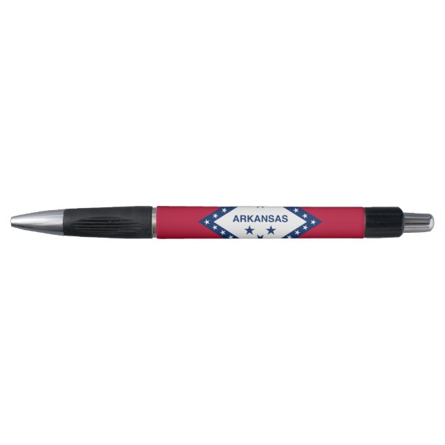 Stylo patriotique avec drapeau de l'État de l'Arka (Devant)