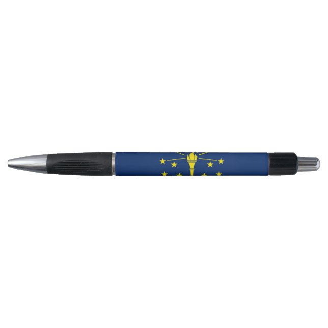 Stylo patriotique avec drapeau de l'état de l'Indi (Devant)