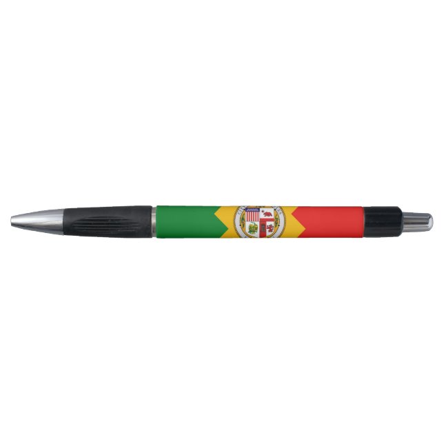 Stylo patriotique avec drapeau de Los Angeles, U.S (Devant)