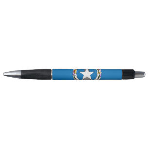 Stylo patriotique avec drapeau de Mariana du Nord,