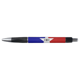 Stylo patriotique avec drapeau de San Antonio, USA