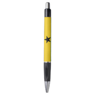 Stylo patriotique avec drapeau du Ghana