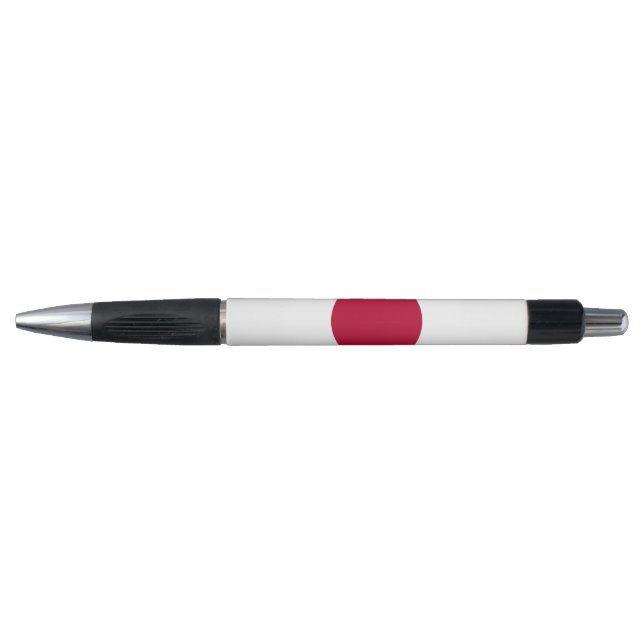 Stylo patriotique avec drapeau du Japon (Devant)
