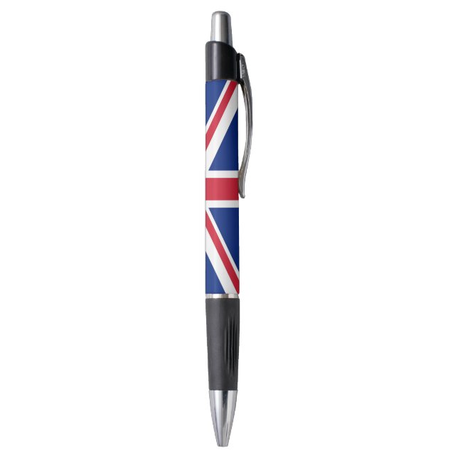 Stylo patriotique avec drapeau du Royaume-Uni (Bas (Vertical))
