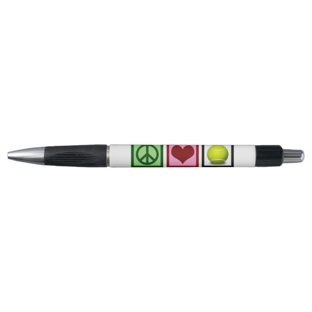 Stylo Peace Love Tennis (Devant)